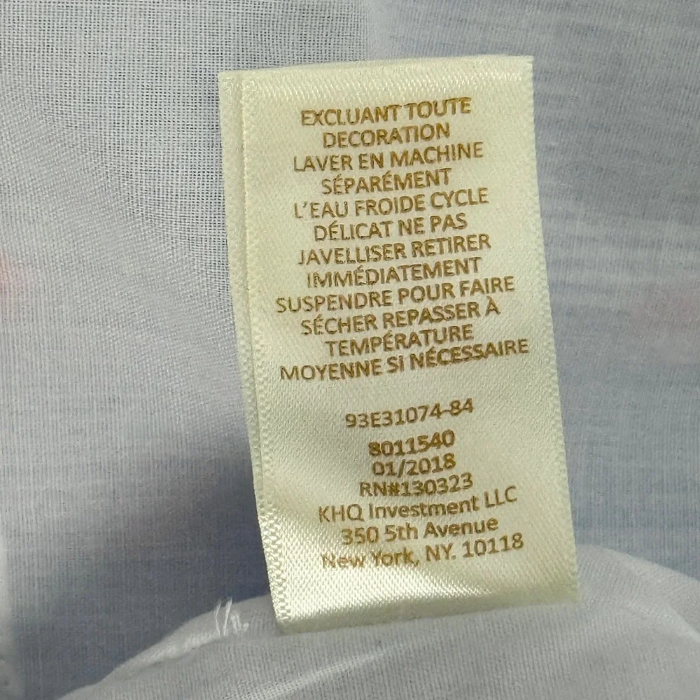 Kate Spade Girls size 14 Blue Asymmetrical Ruffled Sundress - Picture 9 of 9